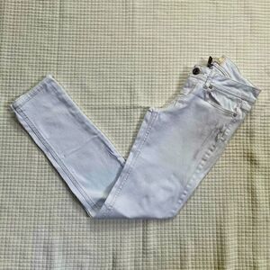 SO white cotton spandex jeans junior size 1 skinny